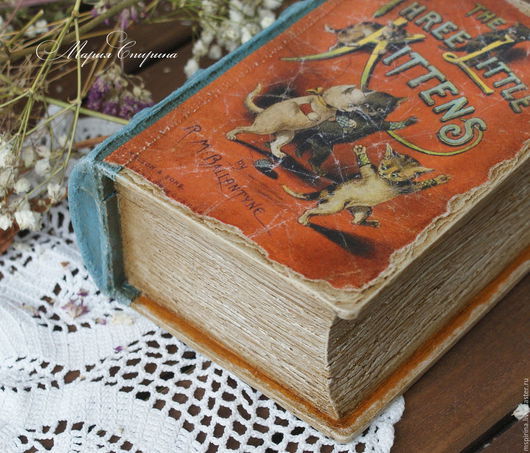 Старая книга декупаж Старая книга декупаж