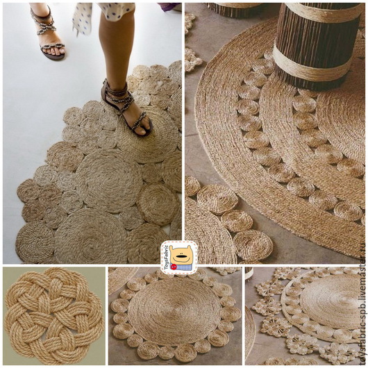 Поделки из льняной нити Поделки из льняной нити