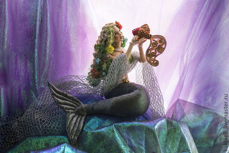 Интерьерная кукла: русалочка, куклы своими руками Интерьерная кукла: русалочка, куклы своими руками