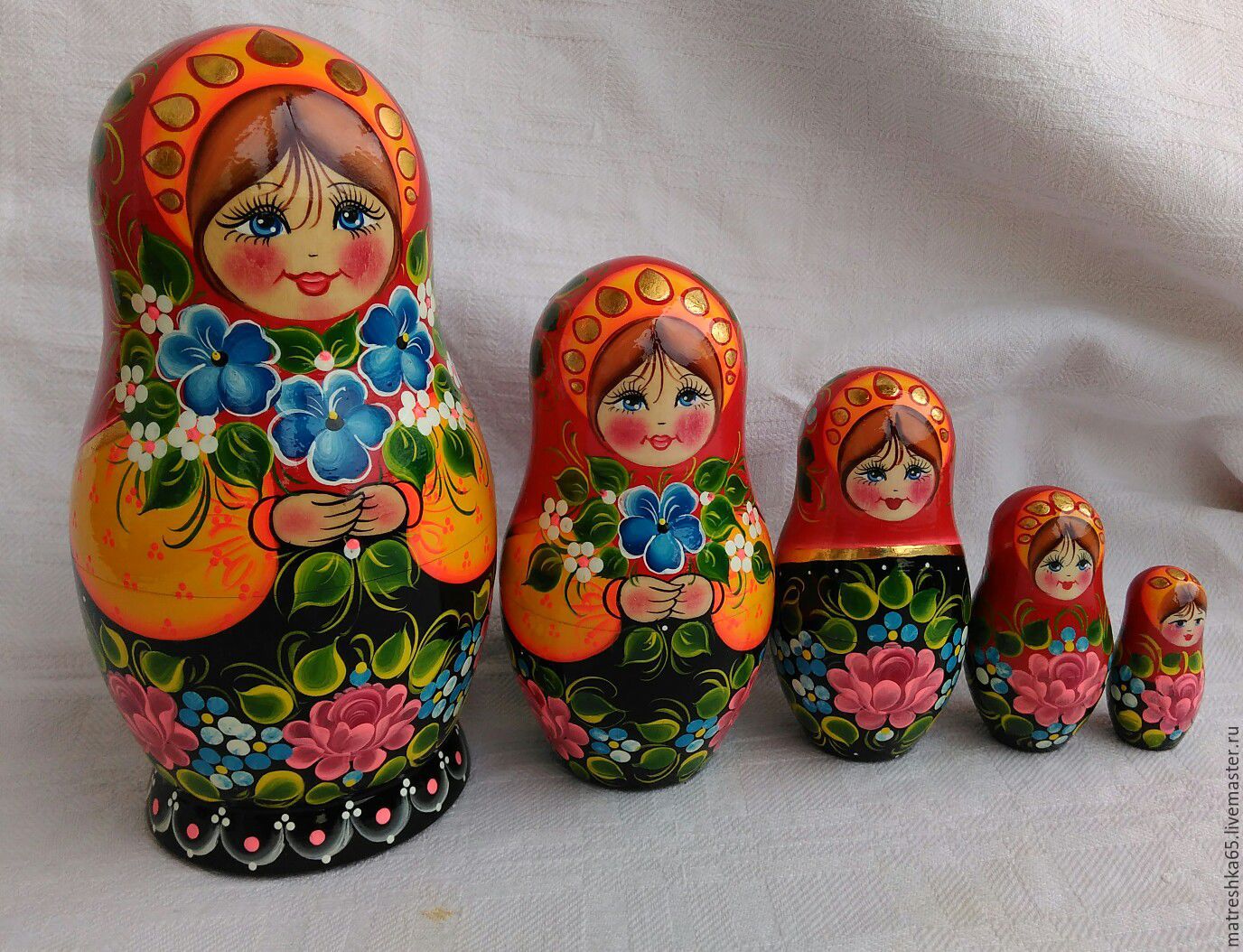 Как разукрасить матрешку своими руками 23