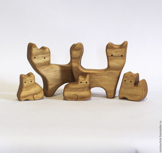 Игрушки-кошки ручной работы Игрушки-кошки ручной работы