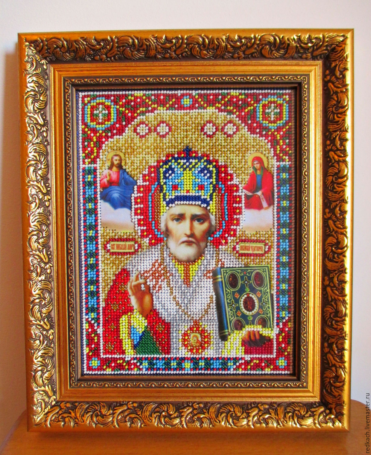 Мастера по иконам из бисера Мастера по иконам из бисера
