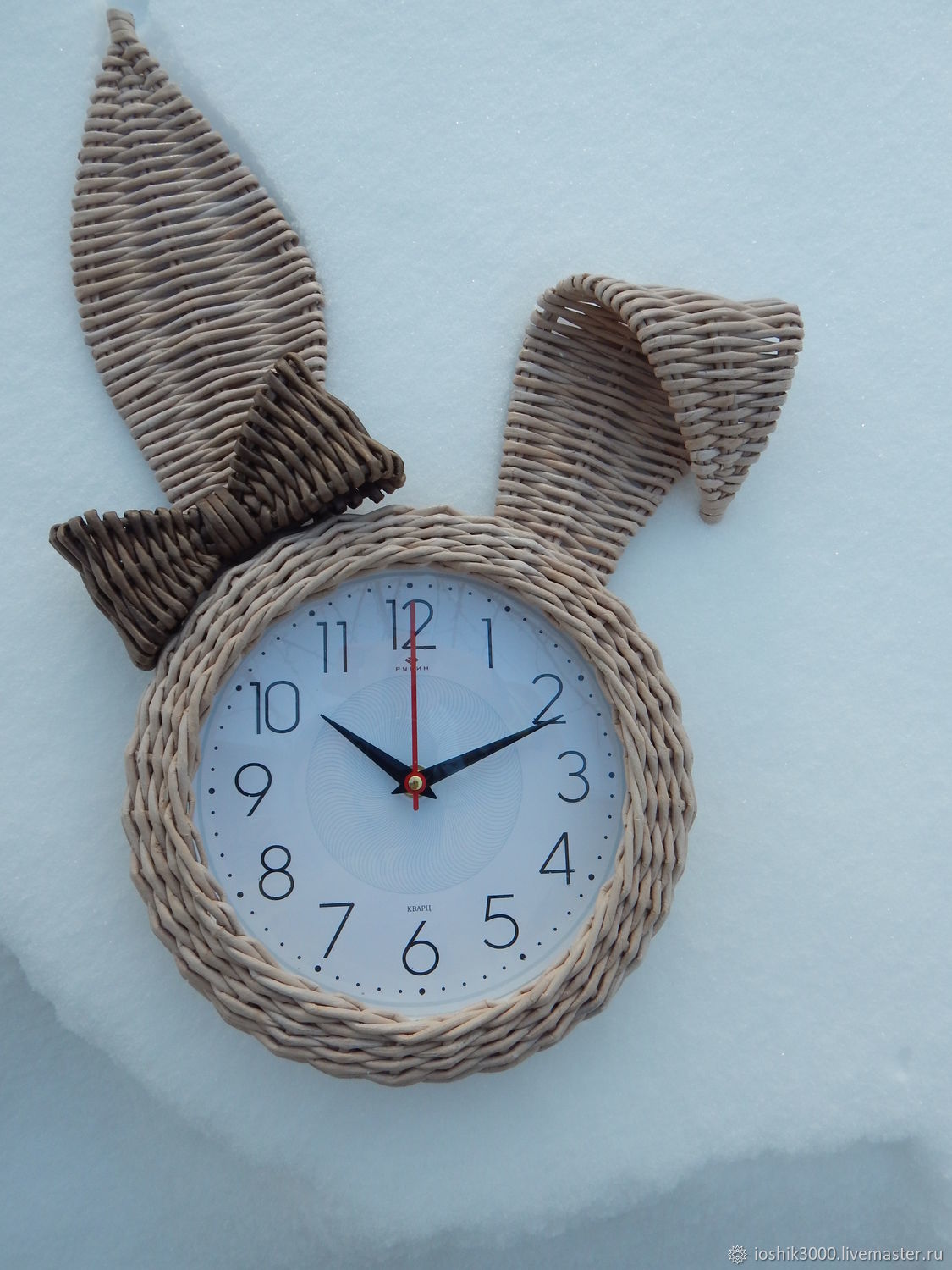 Wicker Clock