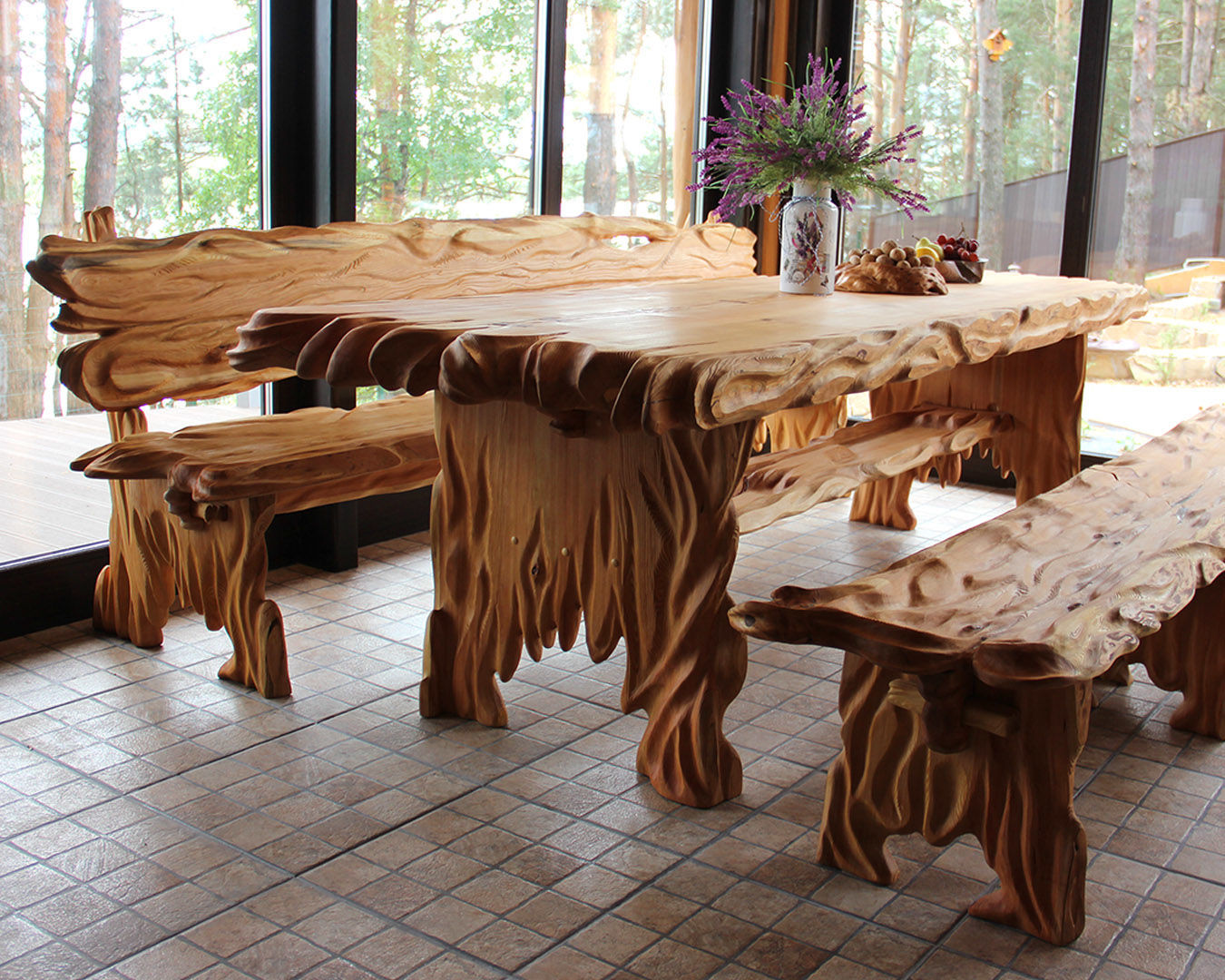 Деревянные Столы Фото