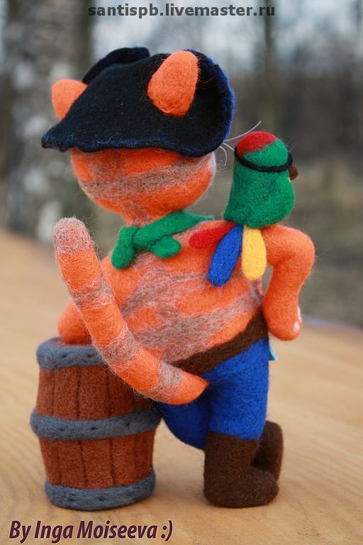 Игрушки мокрого валяния Игрушки мокрого валяния