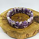 Purple Mountains Amethyst Bracelet. Bead bracelet. Selberiya shop. My Livemaster. Фото №5