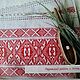 A towel with an oberezhnaya cross-stitch pattern of the Ust-Kachka village of the Kama region. Towels2. A-la-russe (a-la-russe). My Livemaster. Фото №5