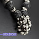 Колье ЦВЕТОК ВУЛКАНА с лавой и посеребренной подвеской. Колье. Unica Bijoux. Ярмарка Мастеров.  Фото №5