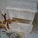'Lace'-a mini-chest of drawers. Mini Dressers. Hundred centuries. My Livemaster. Фото №5