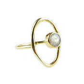 Украшения handmade. Livemaster - original item Ring with Labrador, golden ring circle with Labrador. Handmade.