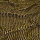 Панбархат золотые полоски Италия, Ткани, Новосибирск,  Фото №1