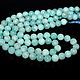 Амазонит 8мм нить 39см. Бусины. Beads. Интернет-магазин Ярмарка Мастеров.  Фото №2