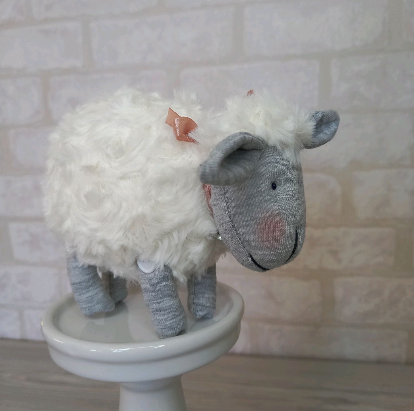 Овечка, мягкая игрушка в интернет-магазине на Ярмарке Мастеров | Мягкие ...