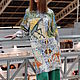 Дизайнерская туника «Сальвадор Дали». Туники. Yaga дизайнерская одежда. Ярмарка Мастеров.  Фото №5