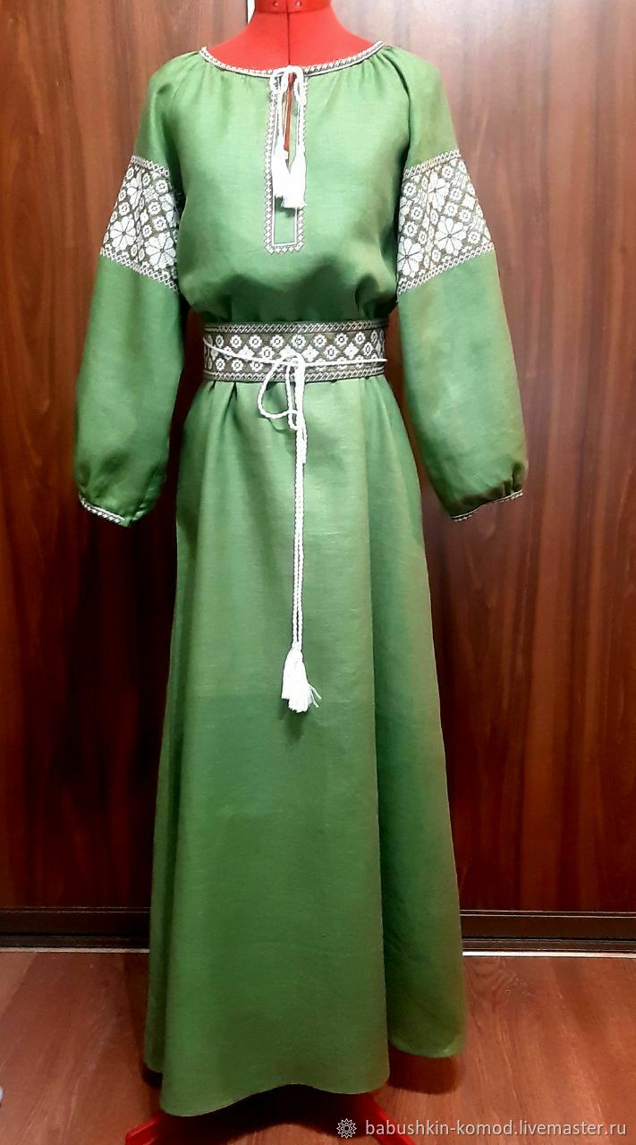 Embroidered dress 'Jiva' JP4-281, Dresses, Temryuk,  Фото №1