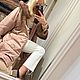 Куртка с норкой. Куртки. Rich furs (Richfurs). Интернет-магазин Ярмарка Мастеров.  Фото №2
