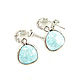 Blue Ice Earrings, Zircon Earrings, Pendant earrings Gift. Earrings. Irina Moro. Online shopping on My Livemaster.  Фото №2