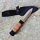 Knife dagger 'Highlander-1' 95h18 birch bark hornbeam. Knives. Artesaos e Fortuna. My Livemaster. Фото №6