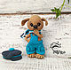 Puppy Kuzma toy. Stuffed Toys. sToryToys. My Livemaster. Фото №6