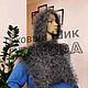NEW Капор Капюшон вязаный пуховый козий пух, Шапки, Урюпинск,  Фото №1