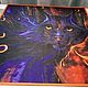Order BLACK CAT tablecloth for divination or ritual, 47 x 47 cm. 'Shambala' Tatyana Allyurova. Livemaster. . Baggie Фото №3