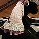 Одежда для кошек "Платье теплое - Пыльная роза". Одежда для питомцев. Happy-Sphynx. Интернет-магазин Ярмарка Мастеров.  Фото №2