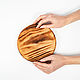 Stand for hot food made of wood Siberian cedar 185 mm. P9. Utensils. ART OF SIBERIA. My Livemaster. Фото №4