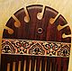 Order Wooden comb for hair rosewood with real wood inlay. Wooden combs inlay Hanto&Dokimo. Livemaster. . Combs2 Фото №3