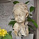 Order Bust of a girl on a stand Vintage aged decor. Decor concrete Azov Garden. Livemaster. . Figurines Фото №3