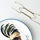 Plates wall mounted couple Cock and Chicken. Plates. ArtFlera (artflera). My Livemaster. Фото №5
