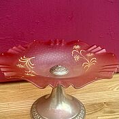 Винтаж handmade. Livemaster - original item The Victorian Miracle. Fruit bowl XIX century.. Handmade.