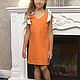 Детское платье для девочки Сарафан "Оранж". . Plati6ko. Интернет-магазин Ярмарка Мастеров.  Фото №2