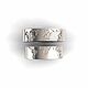 Paired Wedding Rings World Map Silver (Ob69). Engagement rings. anna-epifanova. Online shopping on My Livemaster.  Фото №2
