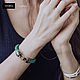 Silver bracelet Turtle, leather. Braided bracelet. totemicashop. Online shopping on My Livemaster.  Фото №2