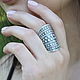 Boho ring made of 925 sterling silver GA0054. Rings. Sunny Silver. Online shopping on My Livemaster.  Фото №2