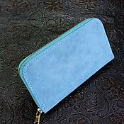 Сумки и аксессуары handmade. Livemaster - original item Wallets: Leather wallet W-19-007KH. Handmade.