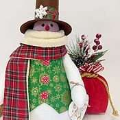 Куклы и игрушки handmade. Livemaster - original item Snowman. Handmade.