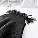 Order Black dress with sequins and fringe for a girl. 0-3 months. babyshop. Livemaster. . Childrens Dress Фото №3
