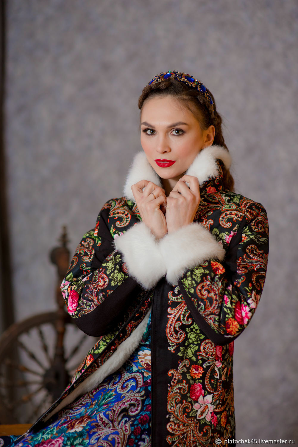 куртка в русском стиле женская