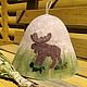 Шапка для бани "Охота". Банная шапка. Банные принадлежности. Войлок - Ирина Дерюгина (maftair). Ярмарка Мастеров.  Фото №5