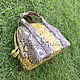 Handbag made of Python SETAIRE. Classic Bag. Exotic Workshop Python Fashion. Online shopping on My Livemaster.  Фото №2