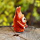 Cute bunny with a carrot. Figurines. masterskaya Ivana Bezborodova. Интернет-магазин Ярмарка Мастеров.  Фото №2