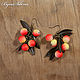 Necklace 'Autumn apples' made of glass beads. Jewelry Sets. BijouSiberia. My Livemaster. Фото №6