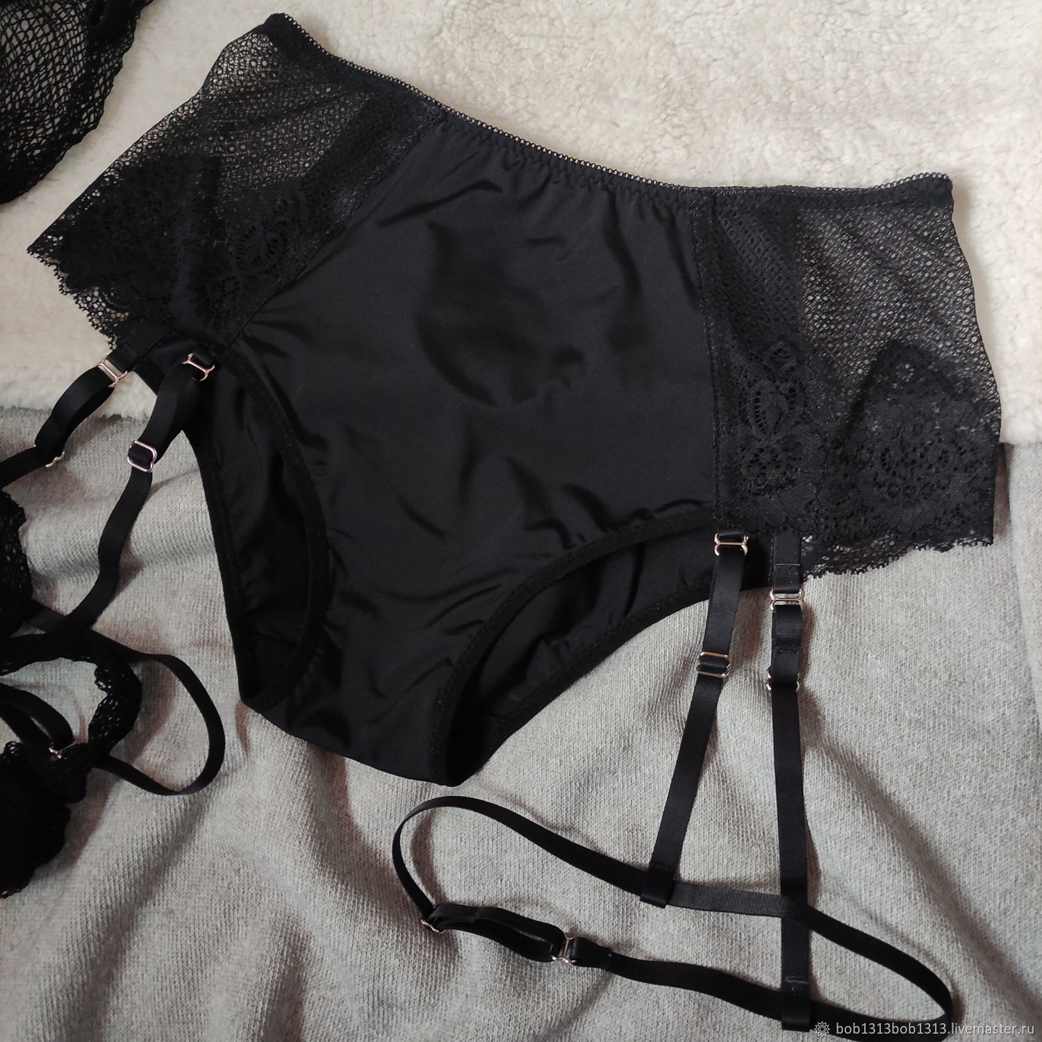 Трусы: Трусики РЕТРО с держателями для чулок в интернет-магазине на ...