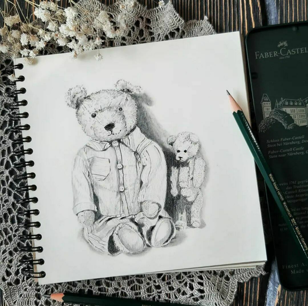 Teddy bear, Картины, Томск,  Фото №1