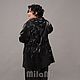 Order Art.4326 Park made of a black chameleon raincoat, with a hood. MilaMi. Livemaster. . Parkas jacket Фото №3