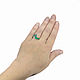 RING Snake with malachite and mother of pearl. Size 18.0. Rings. ARIEL - MOSAIC. My Livemaster. Фото №6