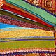 Коврик - половичок "Весёлые половицы". Carpets. In the rhythm of time. Knitting.. My Livemaster. Фото №6