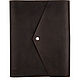 A4 leather notebook with magnetic button made of genuine leather. Notebooks. Ptaho. My Livemaster. Фото №6