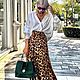  Шелк крепдешин от Cavalli. Ткани. ÈLATI  tkani. Ярмарка Мастеров.  Фото №5